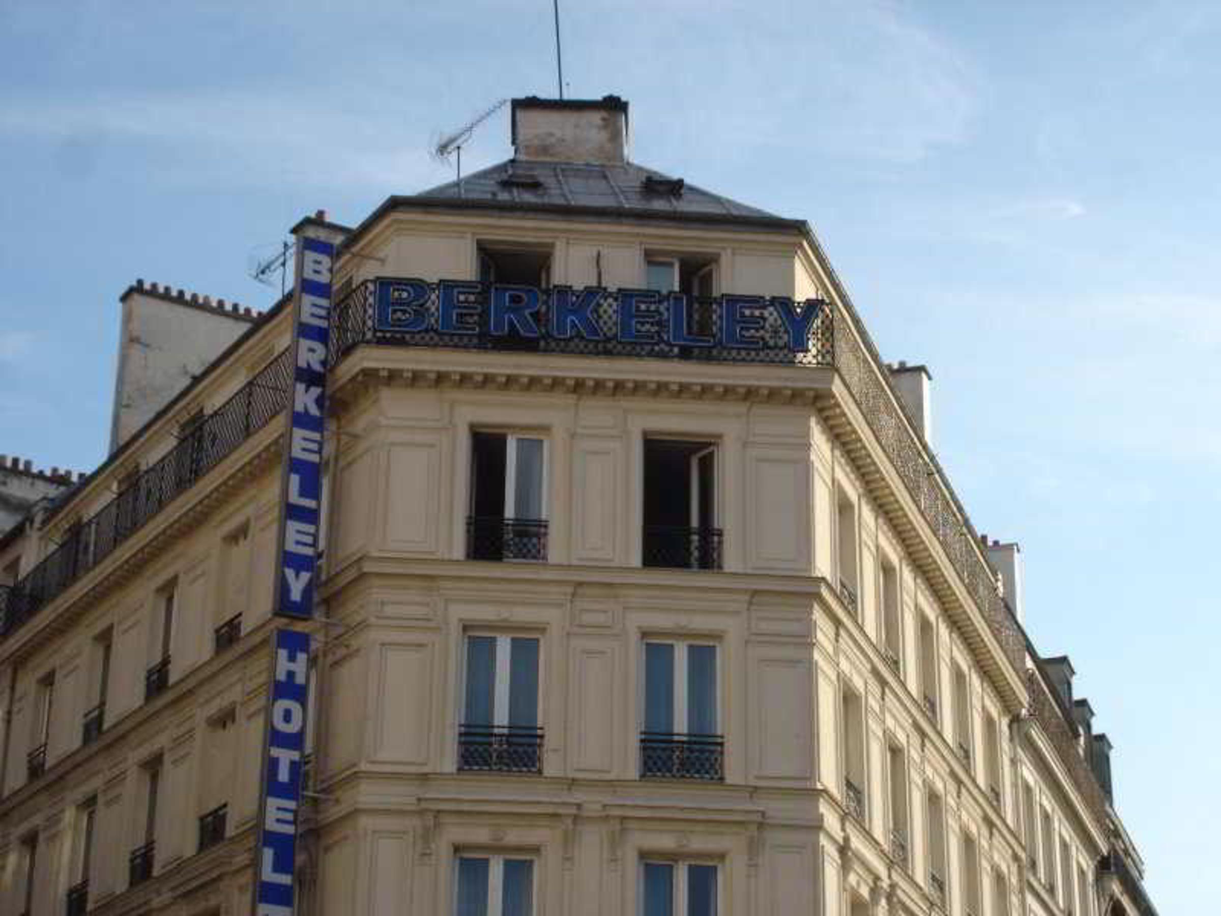 Berkeley Hotel Paris Eksteriør billede